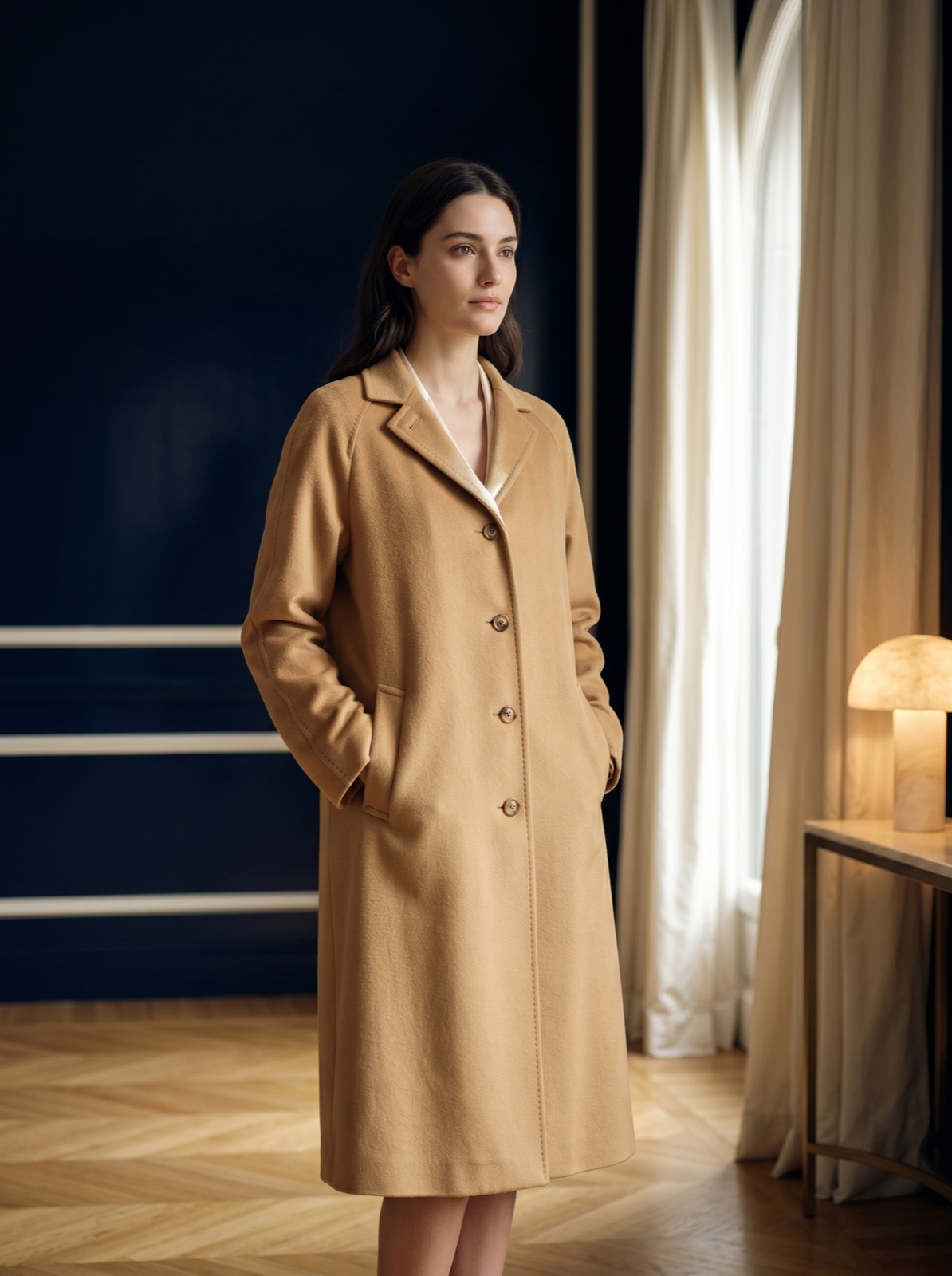 Aurum Overcoat - Camel