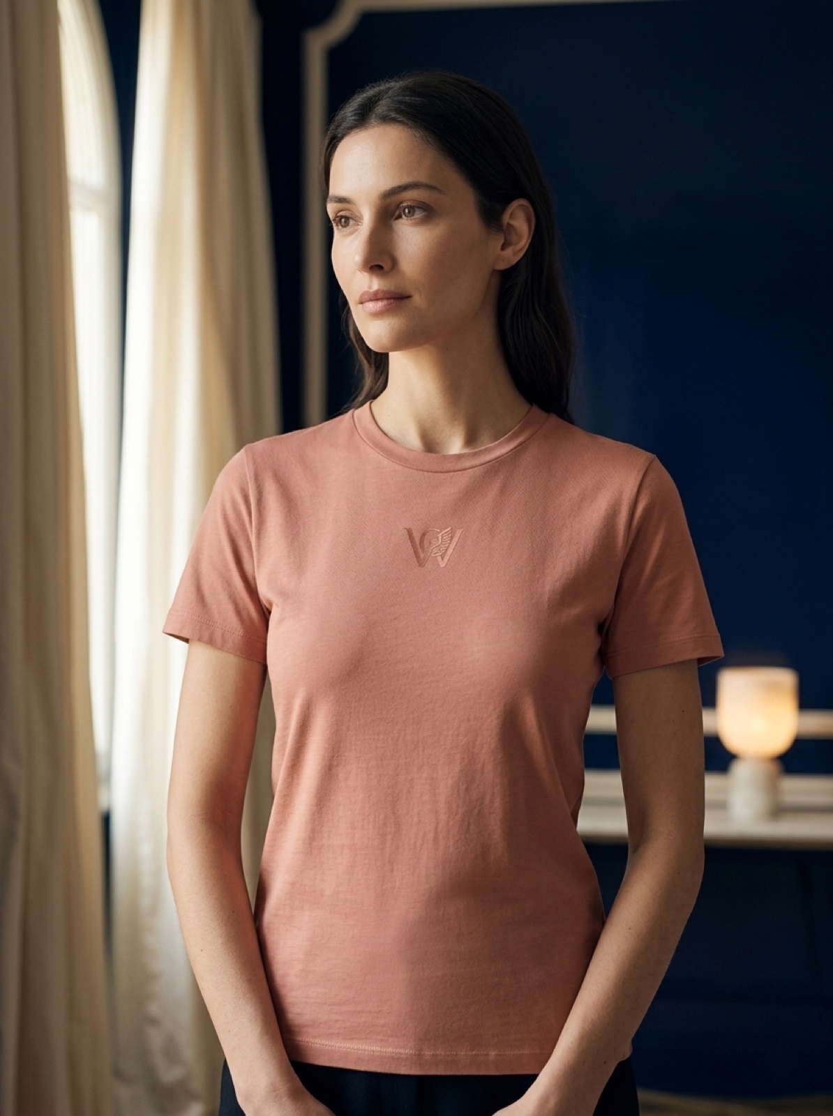 Signature Tee — Rose Gold
